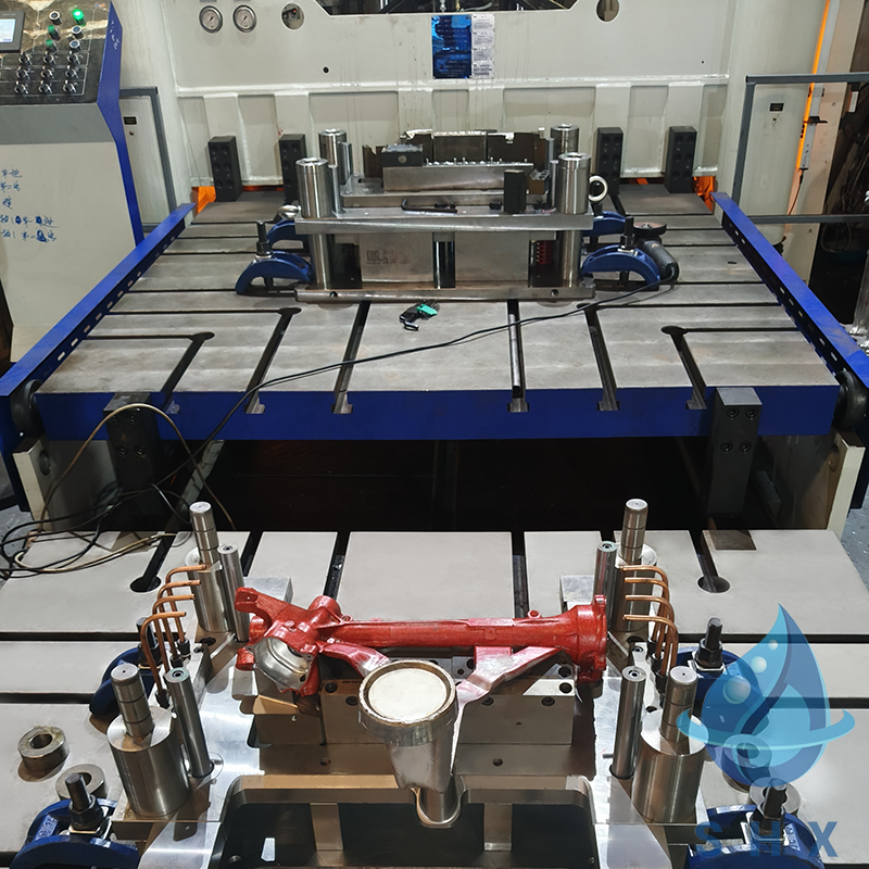 Trimming die for the production of the steering system products